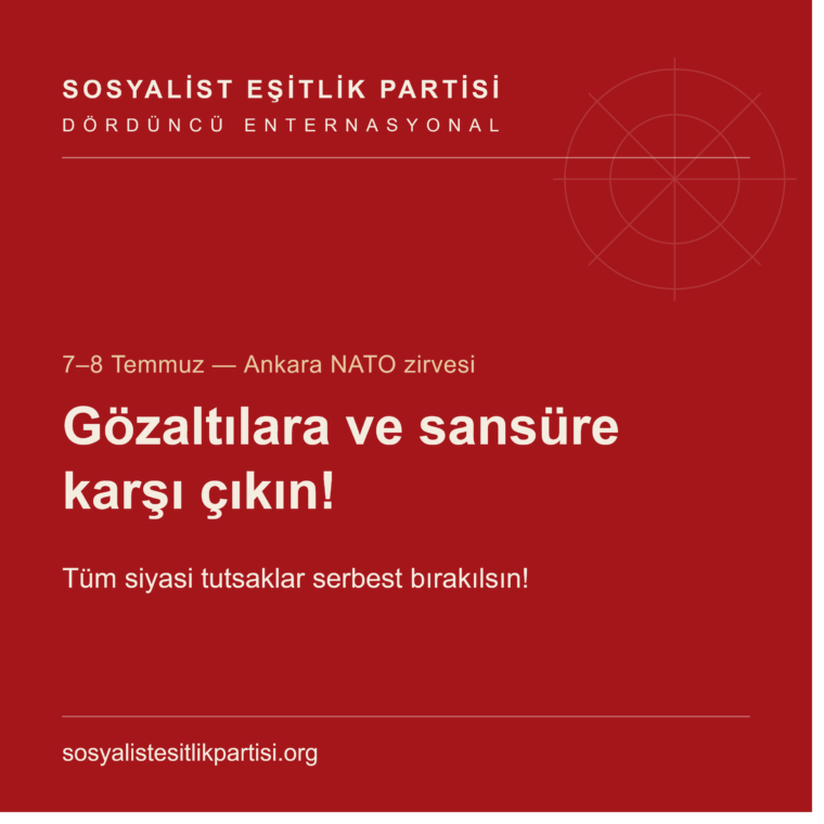 NATO’nun savaş suçluları için yapılan gözaltılara ve sansüre karşı çıkın! Tüm siyasi tutsaklar serbest bırakılsın!